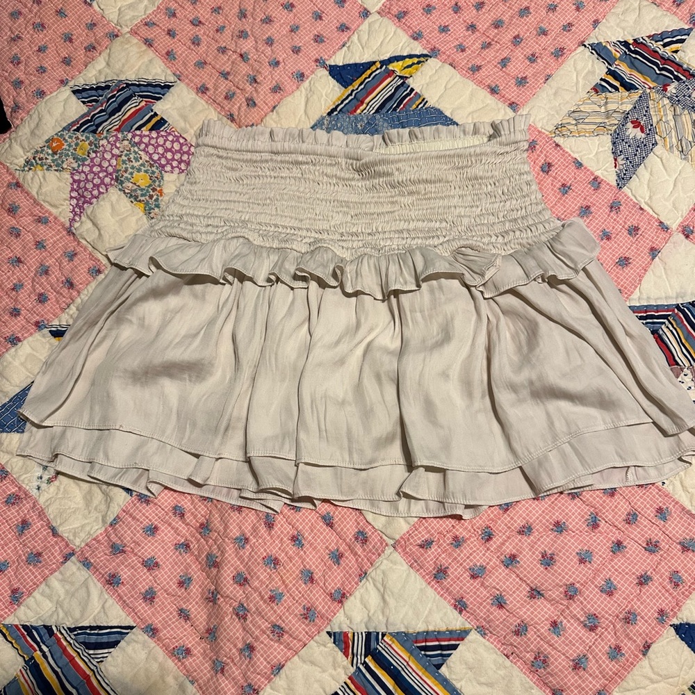 Mustard Seed Skirt/Shorts Flowy Off White Size Large High Waisted